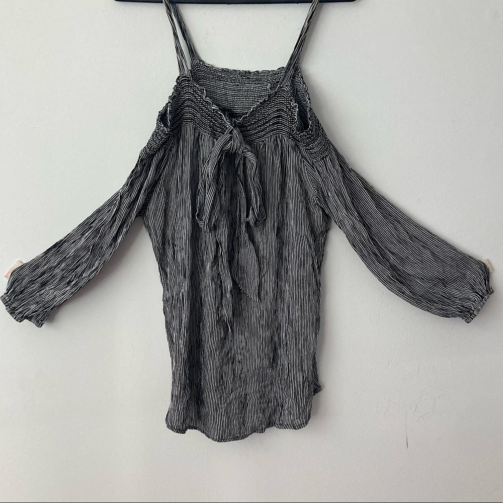 Off the shoulder flowy top